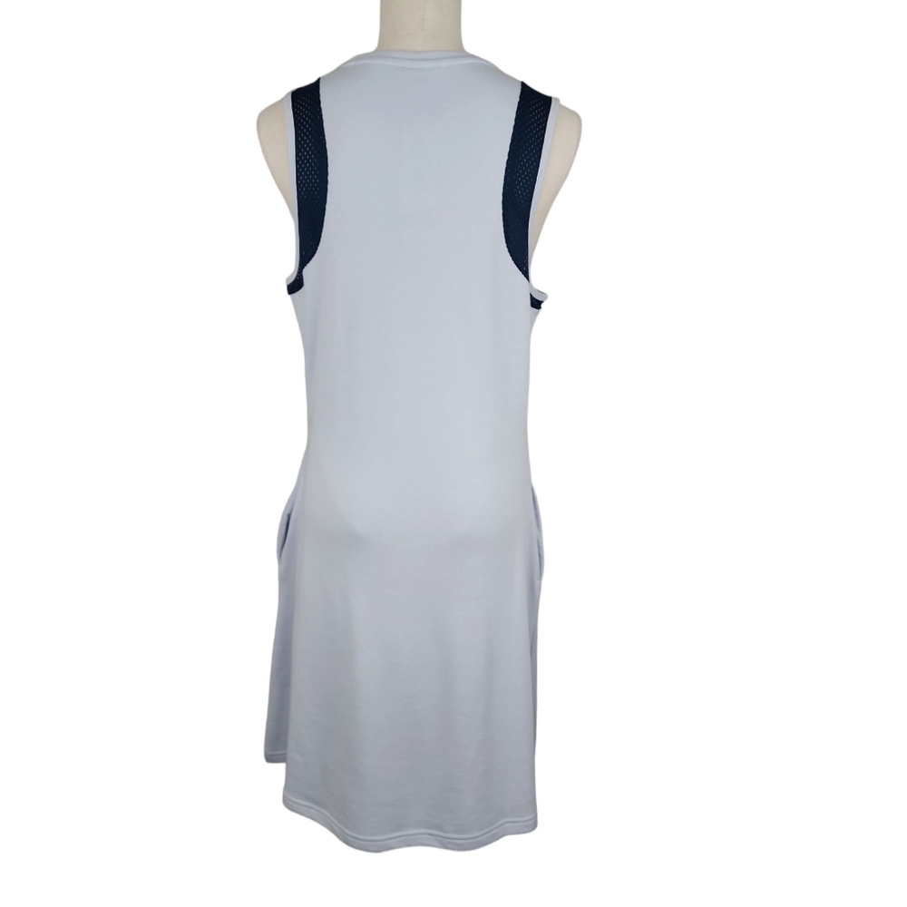Adidas Women's Dress Zoe Saldana GN4978 Blue Shirt Tank Size XL NWT - Picture 2 of 6